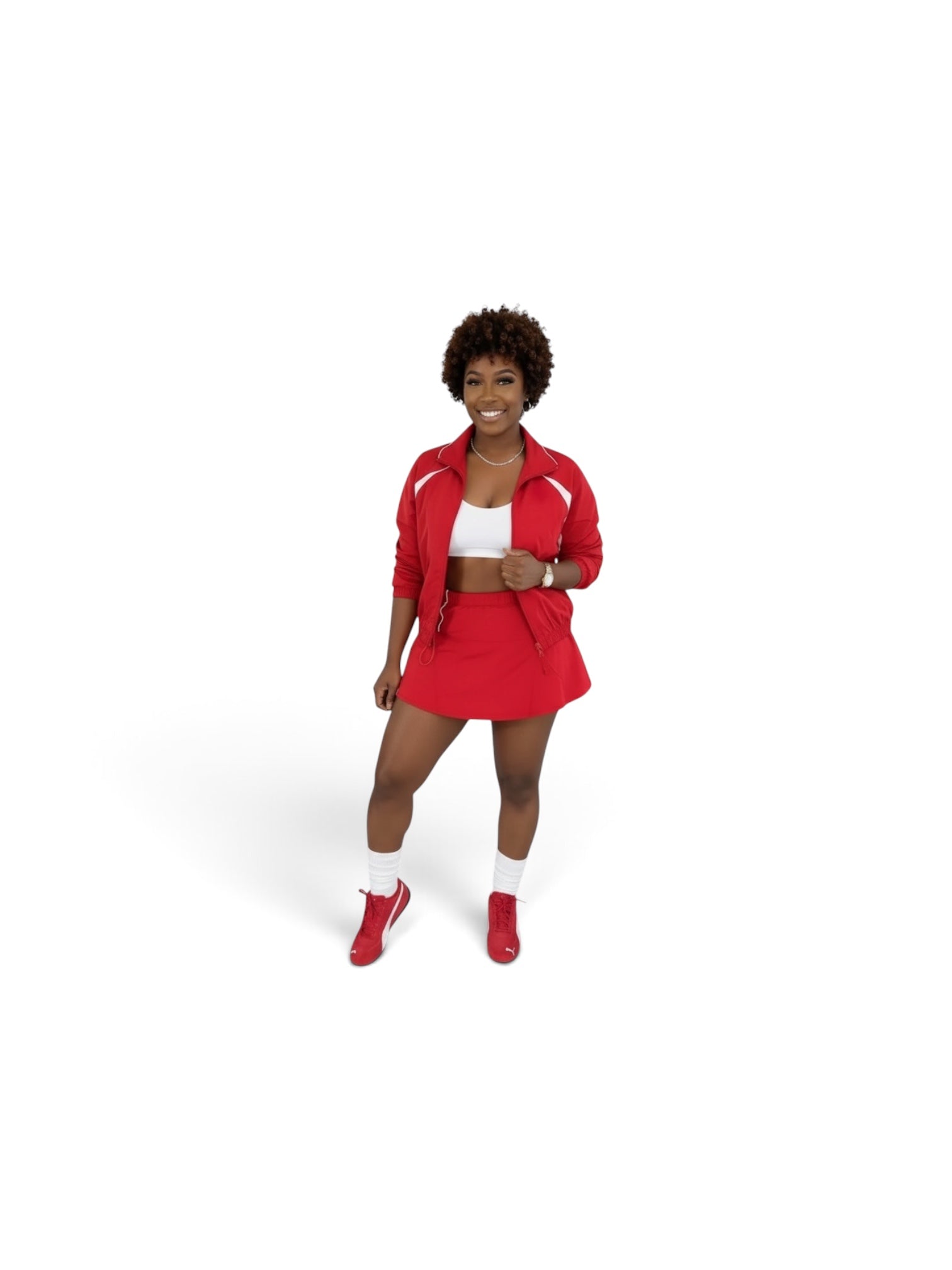 The Varsity Skirt Set