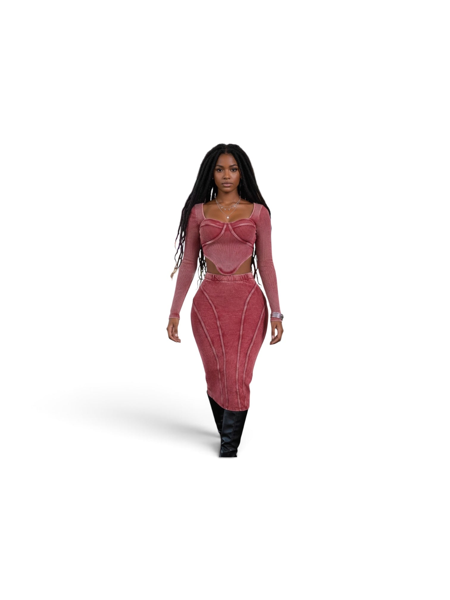 The Silhouette Skirt Set