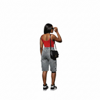 Malibu Light Wash Cargo Shorts