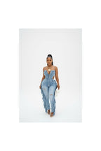 Denim Dream Tassel Jumpsuit